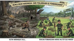 Hutan Warangga Muna Terlanjur Rusak, Pemerhati Lingkungan Sebut Markas Militer Bisa Jadi Momentum Reboisasi